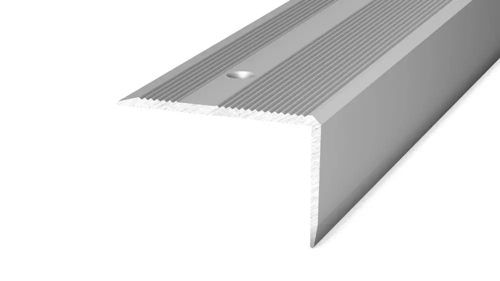 Treppenkantenprofil 40x25 mm Silber - 2,50 m
