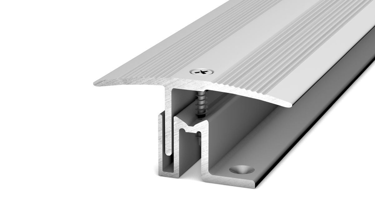 Prinz PS 400 XXL profilé de transition 49 mm - N° 410 - Argent - 90 cm