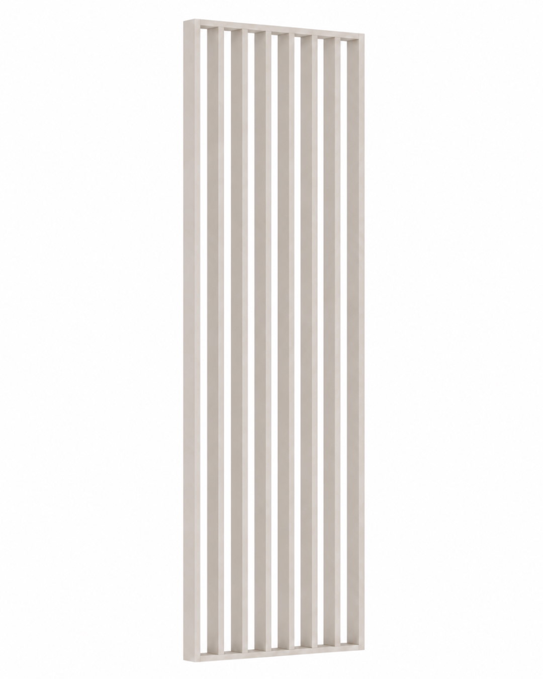 Separador de ambientes/pared de lamas 580 x 2750 x 65 mm cachemira